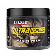 Фото бойлы traper ultra 16 мм, 100 гр, fish mix